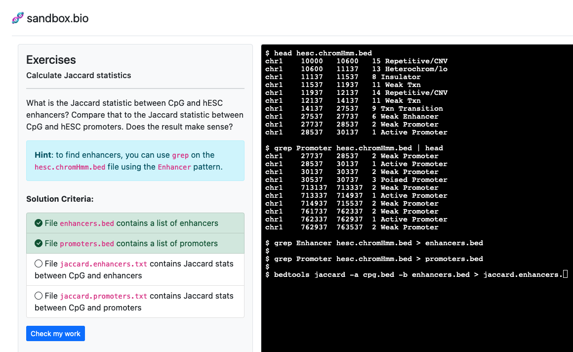 sandbox.bio screenshot